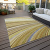 Piper Looms Chantille Waves ACN585 Beige Area Rug