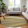 Piper Looms Chantille Waves ACN585 Beige Area Rug