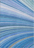 Piper Looms Chantille Waves ACN585 Blue Area Rug