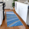 Piper Looms Chantille Waves ACN585 Blue Area Rug