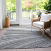 Piper Looms Chantille Waves ACN585 Gray Area Rug