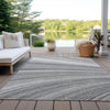 Piper Looms Chantille Waves ACN585 Gray Area Rug