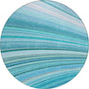 Piper Looms Chantille Waves ACN585 Teal Area Rug