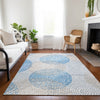 Piper Looms Chantille Circles ACN586 Ivory Area Rug