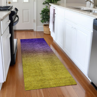 Piper Looms Chantille Ombre ACN587 Purple Area Rug