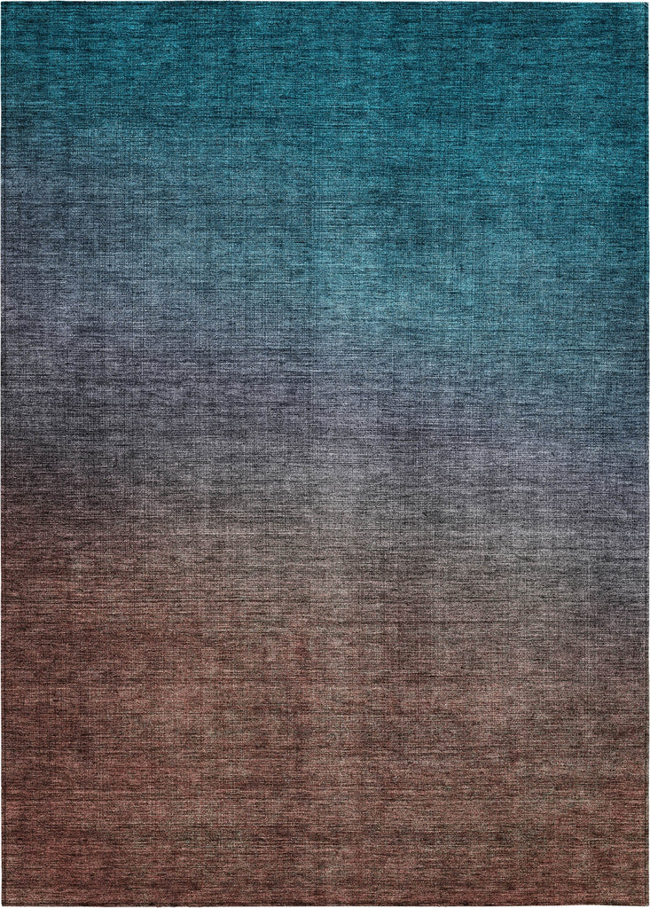 Piper Looms Chantille Ombre ACN587 Teal Area Rug