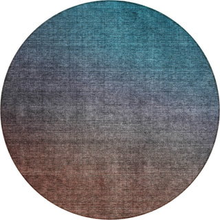 Piper Looms Chantille Ombre ACN587 Teal Area Rug