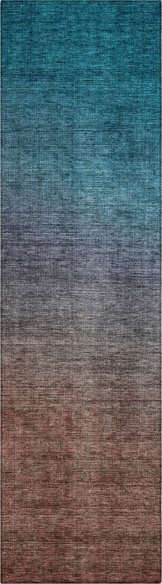 Piper Looms Chantille Ombre ACN587 Teal Area Rug