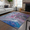 Piper Looms Chantille Abstract ACN588 Blue Area Rug