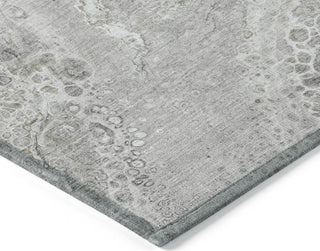 Piper Looms Chantille Abstract ACN588 Silver Area Rug