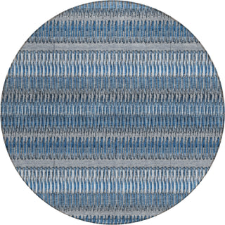 Piper Looms Chantille Stripes ACN589 Blue Area Rug