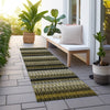 Piper Looms Chantille Stripes ACN589 Brown Area Rug
