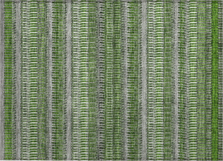 Piper Looms Chantille Stripes ACN589 Green Area Rug