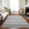 Piper Looms Chantille Stripes ACN589 Ivory Area Rug