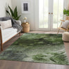 Piper Looms Chantille Modern ACN590 Green Area Rug Lifestyle Image Feature