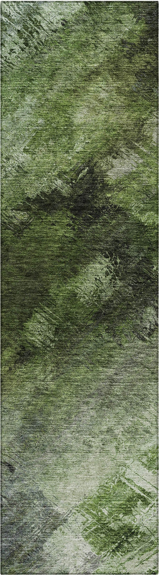 Piper Looms Chantille Modern ACN590 Green Area Rug