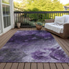 Piper Looms Chantille Modern ACN590 Purple Area Rug