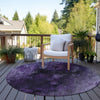 Piper Looms Chantille Modern ACN590 Purple Area Rug