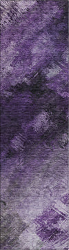Piper Looms Chantille Modern ACN590 Purple Area Rug