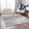 Piper Looms Chantille Modern ACN590 Silver Area Rug Lifestyle Image Feature