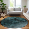 Piper Looms Chantille Modern ACN590 Teal Area Rug