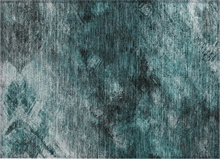 Piper Looms Chantille Modern ACN590 Teal Area Rug