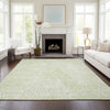 Piper Looms Chantille Diamond ACN591 Aloe Area Rug Lifestyle Image Feature