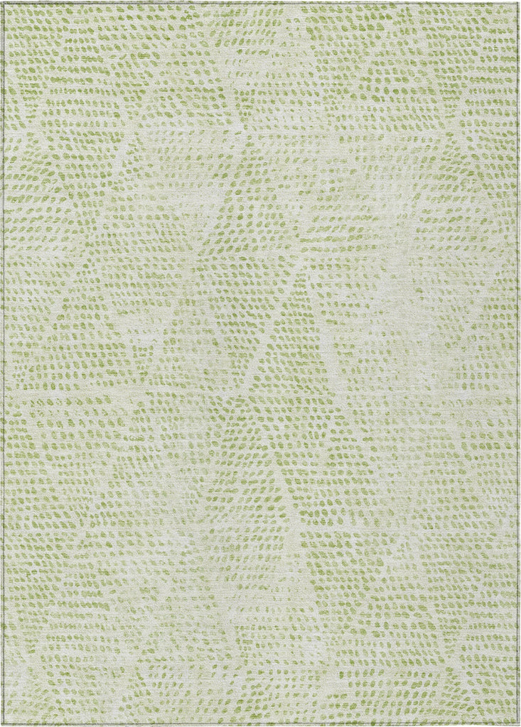 Piper Looms Chantille Diamond ACN591 Aloe Area Rug