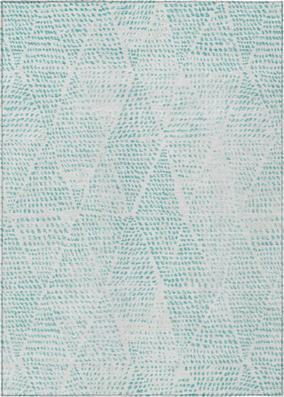 Piper Looms Chantille Diamond ACN591 Aqua Area Rug