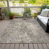 Piper Looms Chantille Diamond ACN591 Beige Area Rug