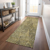 Piper Looms Chantille Diamond ACN591 Gold Area Rug