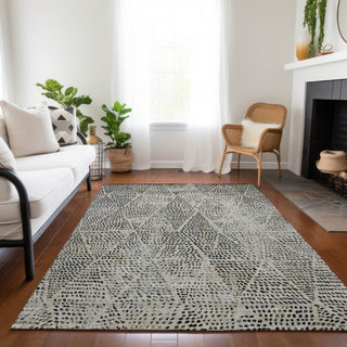 Piper Looms Chantille Diamond ACN591 Gray Area Rug