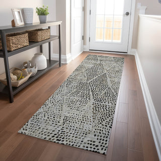 Piper Looms Chantille Diamond ACN591 Gray Area Rug