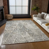 Piper Looms Chantille Diamond ACN591 Ivory Area Rug