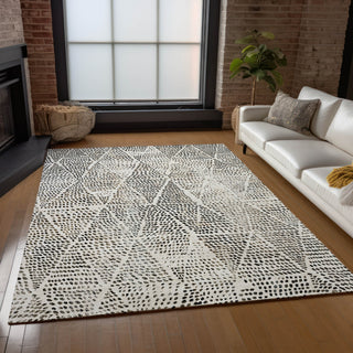 Piper Looms Chantille Diamond ACN591 Ivory Area Rug