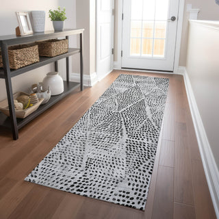 Piper Looms Chantille Diamond ACN591 Pewter Area Rug