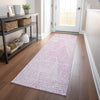 Piper Looms Chantille Diamond ACN591 Pink Area Rug