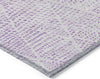 Piper Looms Chantille Diamond ACN591 Purple Area Rug