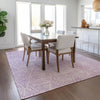 Piper Looms Chantille Diamond ACN591 Purple Area Rug