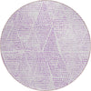 Piper Looms Chantille Diamond ACN591 Purple Area Rug