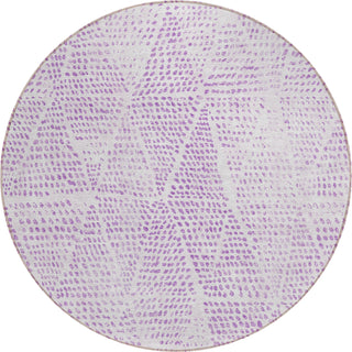 Piper Looms Chantille Diamond ACN591 Purple Area Rug