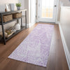 Piper Looms Chantille Diamond ACN591 Purple Area Rug