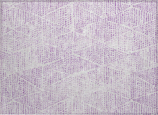 Piper Looms Chantille Diamond ACN591 Purple Area Rug