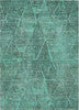 Piper Looms Chantille Diamond ACN591 Teal Area Rug