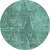 Piper Looms Chantille Diamond ACN591 Teal Area Rug