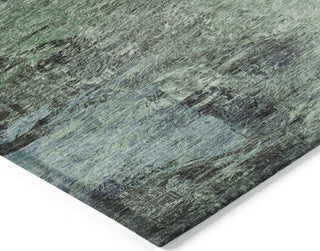 Piper Looms Chantille Abstract ACN592 Green Area Rug