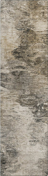 Piper Looms Chantille Abstract ACN592 Taupe Area Rug