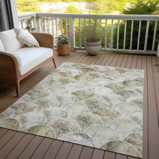 Piper Looms Chantille Modern ACN594 Beige Area Rug