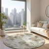 Piper Looms Chantille Modern ACN594 Beige Area Rug