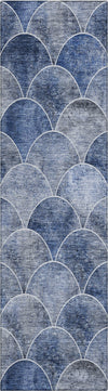 Piper Looms Chantille Modern ACN594 Blue Area Rug